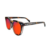 Sleepaxa Elixir Crater Brown red circadian sleep glasses blocking 100% of light up to 550nm – side view
