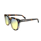 Sleepaxa Elixir Crater Brown gaming & computer glasses with yellow blue-light filter – side view
