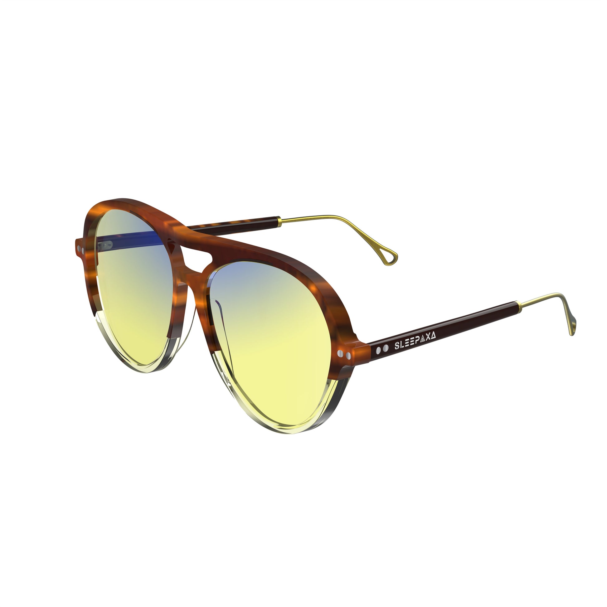 Sleepaxa Opulent Otter Brown Gaming Glasses