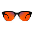 Sleepaxa Artisan Mid Grey Sleep Glasses – Amber & Red Circadian Lenses