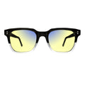 Sleepaxa Artisan Mid Grey Gaming & Computer Glasses – Yellow Blue-Light Filter