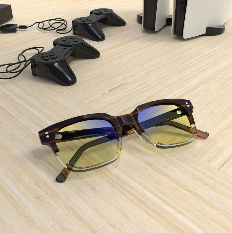 Sleepaxa Artisan Espresso Brown Gaming Glasses