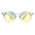 Sleepaxa Mosaic Golden Glass Gaming & Computer Glasses – Yellow Blue-Light Filter
