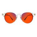 Sleepaxa Mosaic Golden Glass Sleep Glasses – Amber & Red Circadian Lenses