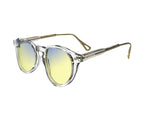 Sleepaxa Mosaic Golden Glass gaming & computer glasses with yellow blue-light filter – side view