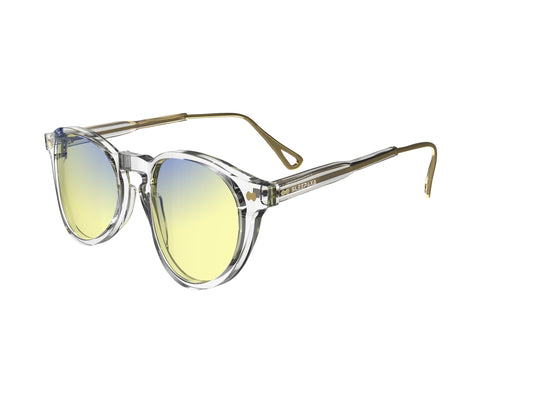 Sleepaxa Mosaic Golden Glass Gaming Glasses
