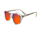 Sleepaxa Mosaic Golden Glass red circadian sleep glasses blocking 100% of light up to 550nm – side view