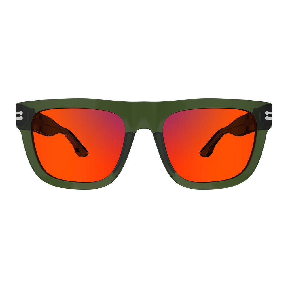 Sleepaxa Orion Rifle Green red circadian sleep glasses blocking 100% blue light to 550nm
