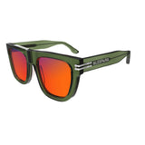 Sleepaxa Orion Rifle Green red circadian sleep glasses blocking 100% of light up to 550nm – side view