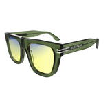 Sleepaxa Orion Rifle Green gaming & computer glasses with yellow blue-light filter – side view
