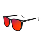 Sleepaxa Solstice Jet Black red circadian sleep glasses blocking 100% of light up to 550nm – side view