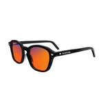 Sleepaxa Eclat Jet Black red circadian sleep glasses blocking 100% of light up to 550nm – side view