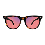 Sleepaxa Elixir Crater Brown FL-41 migraine & light sensitivity glasses