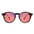 Sleepaxa Mosaic Brown Derby FL-41 Migraine & Light Sensitivity Glasses