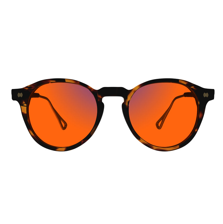 Sleepaxa Mosaic Brown Derby Sleep Glasses