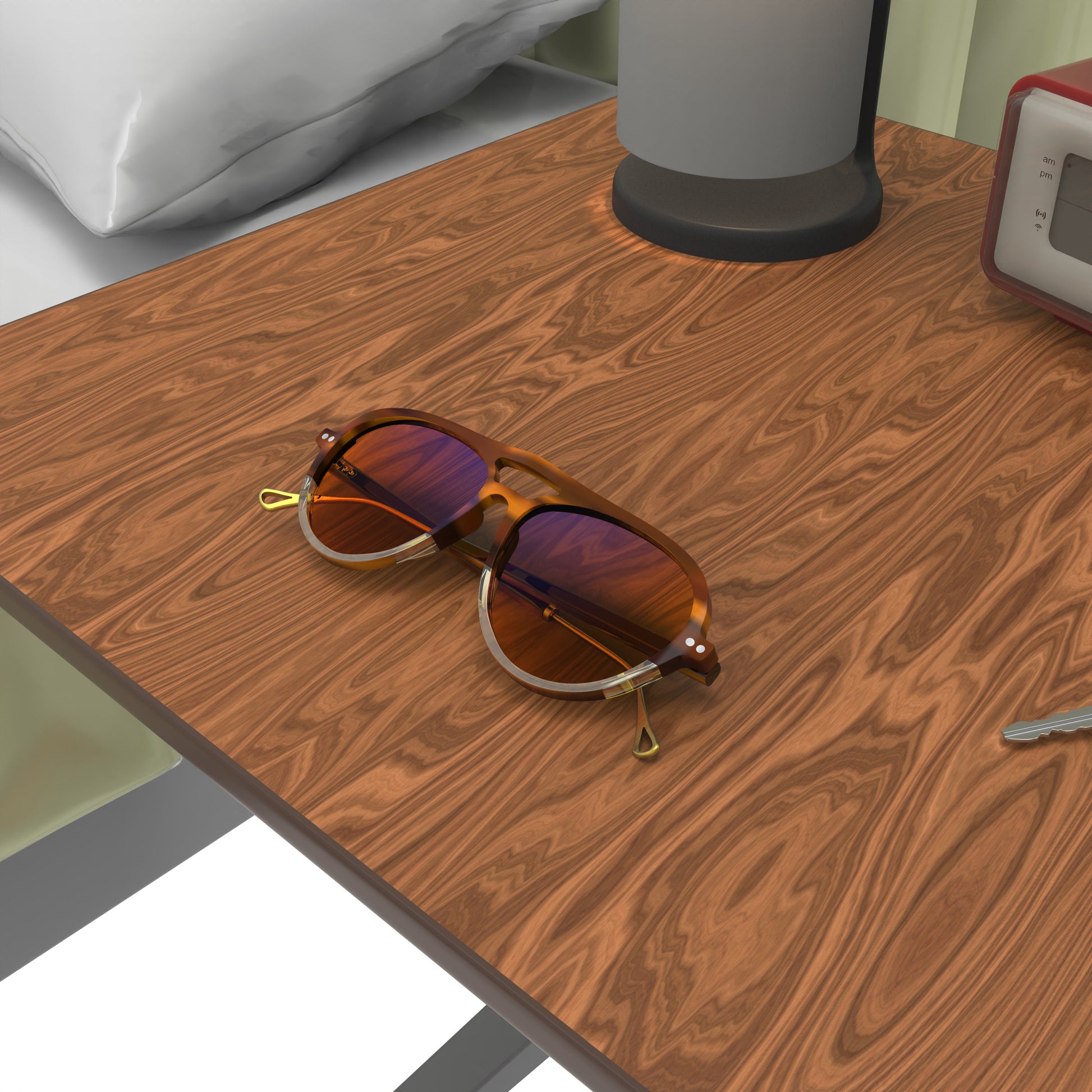 Sleepaxa Opulent Otter Brown Sleep Glasses