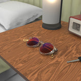 Sleepaxa Mosaic Golden Glass red circadian sleep glasses blocking 100% of light up to 550nm – lifestyle view